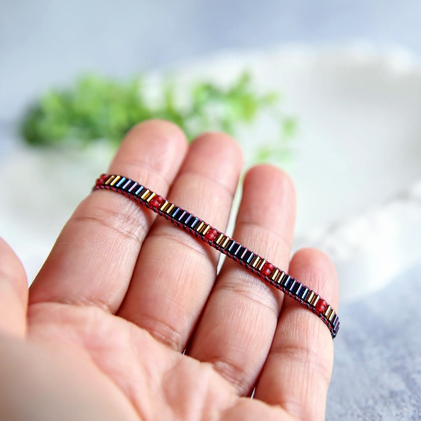 bransoletka z koralików