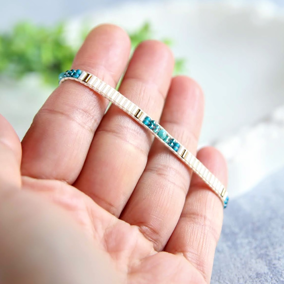 bransoletka z koralików