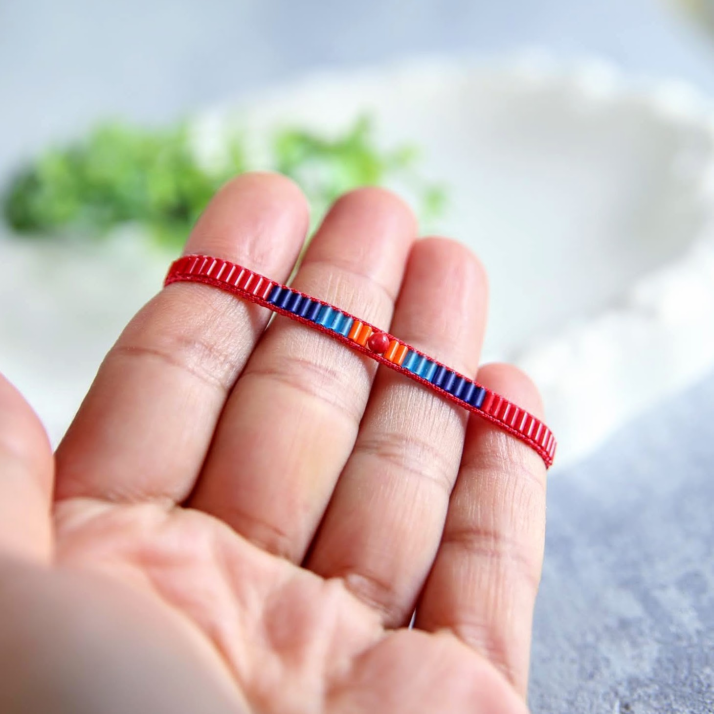 bransoletka z koralików