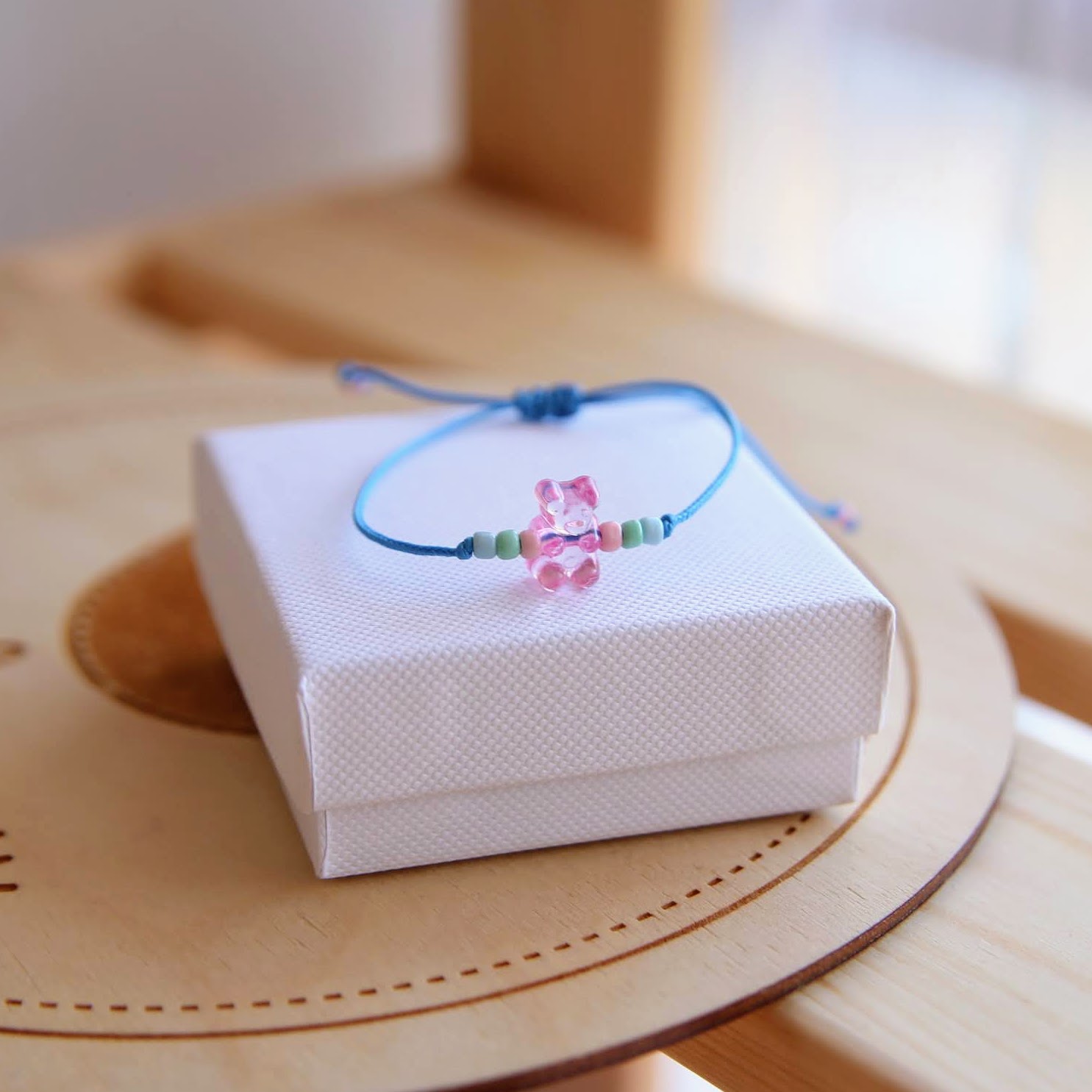 bransoletka z misiem