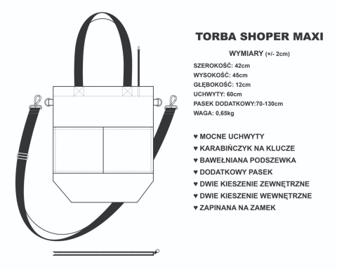 torba moka duża typu shopper