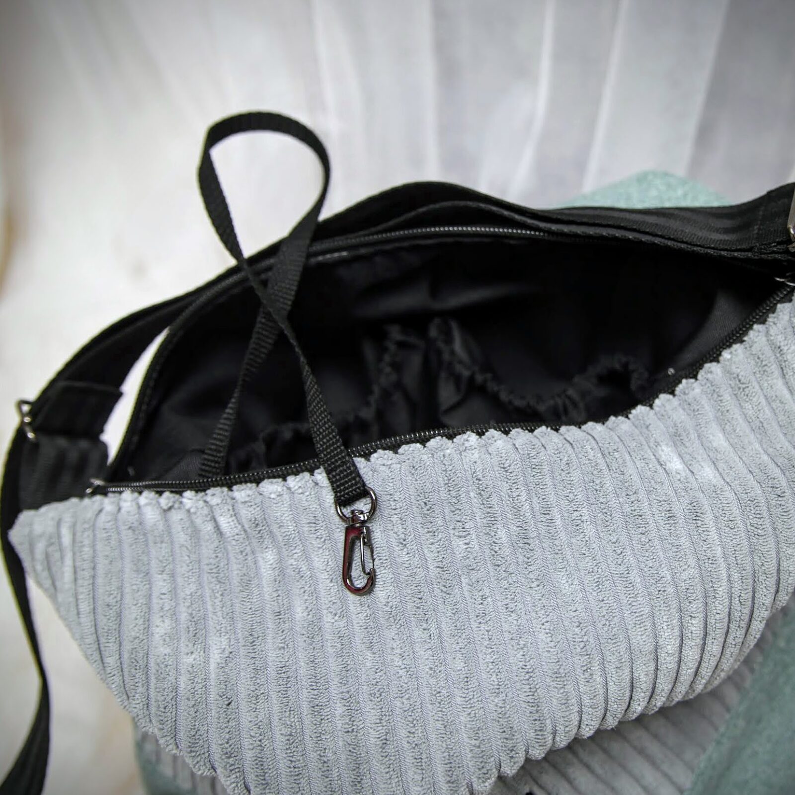 torba plecak jasnoszara