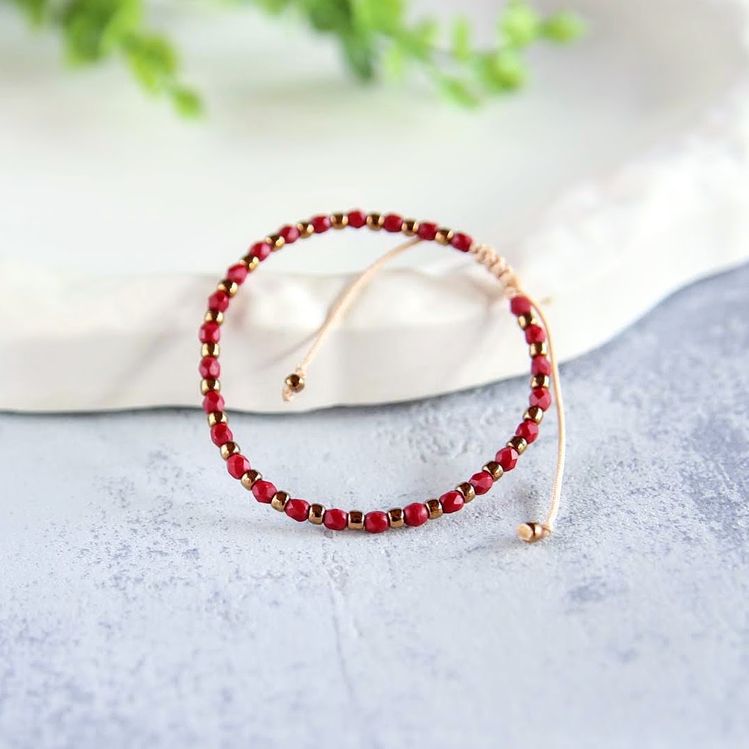 bransoletka z koralików