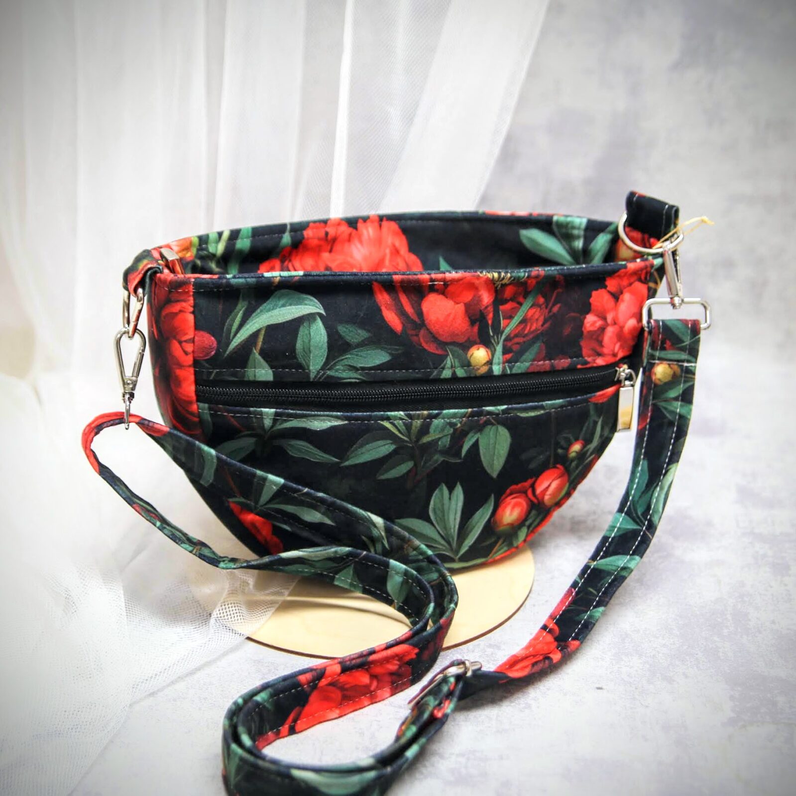 torebka moon w kwiaty