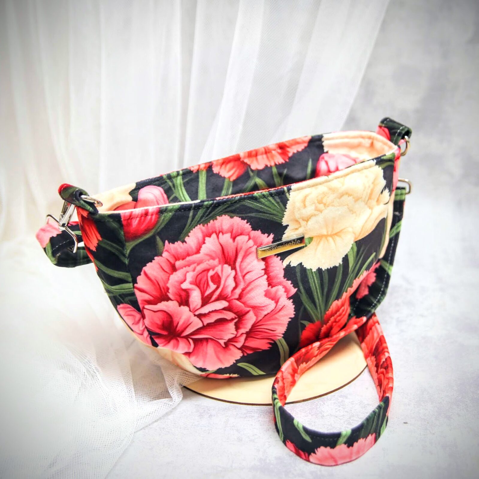 torebka moon w kwiaty