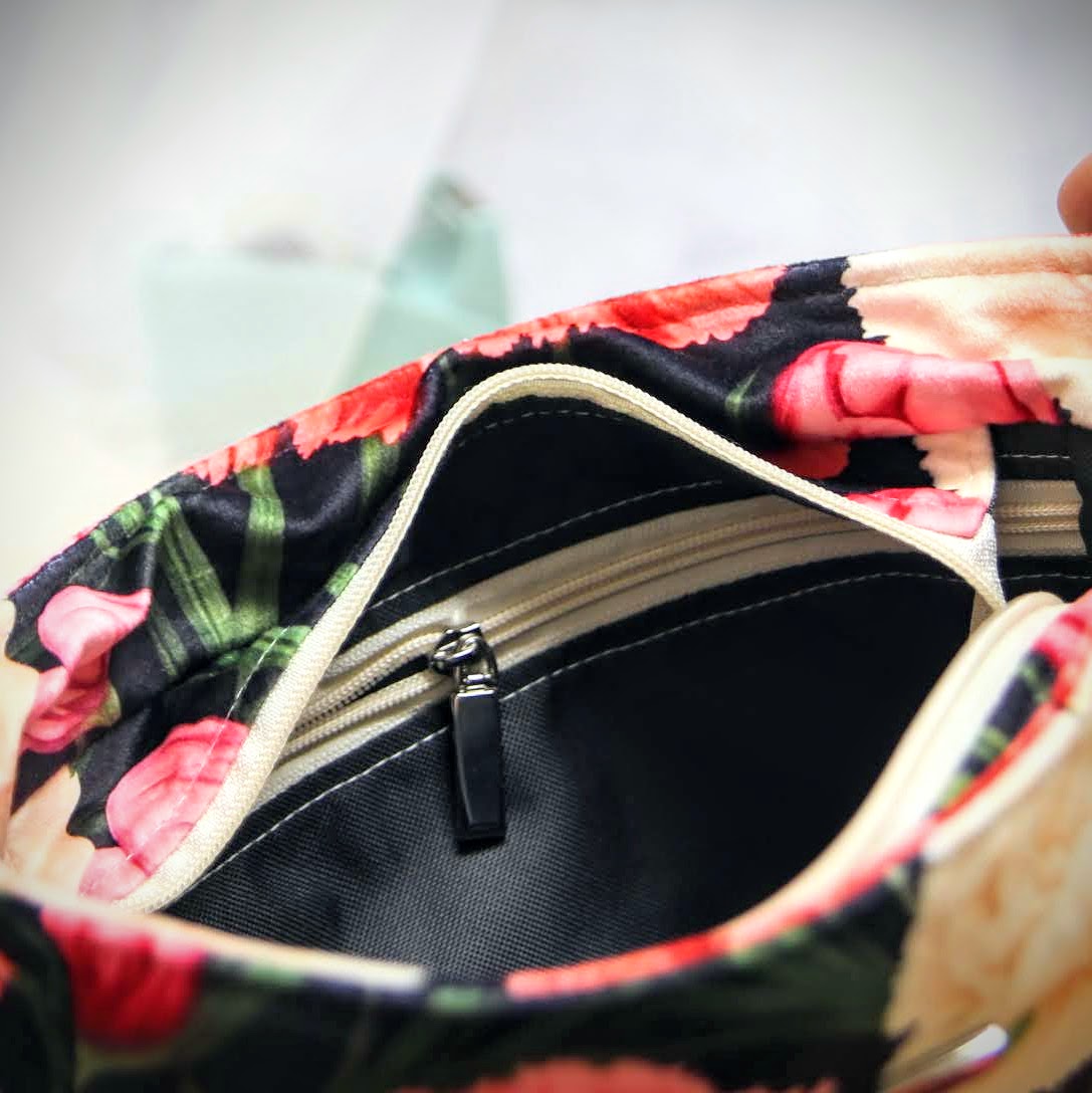 torebka moon w kwiaty