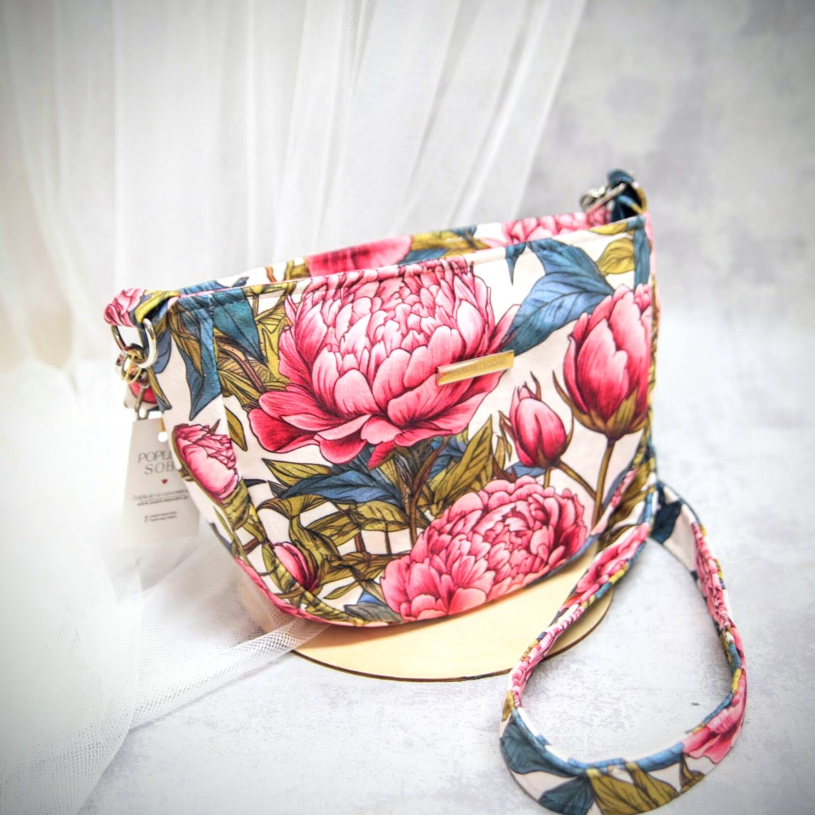 torebka moon w kwiaty