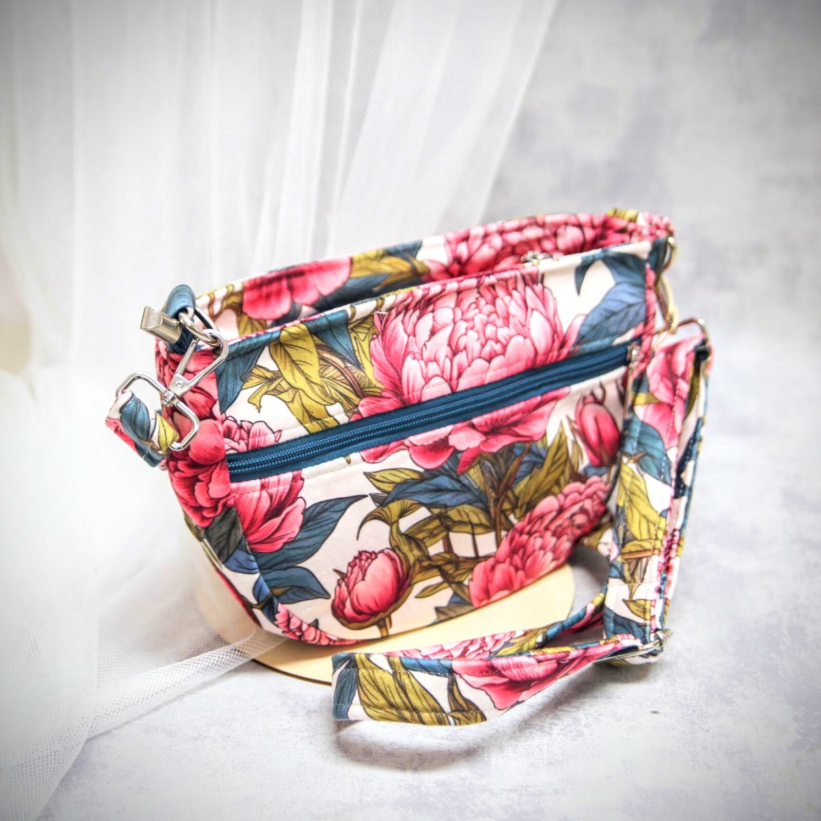 torebka moon w kwiaty