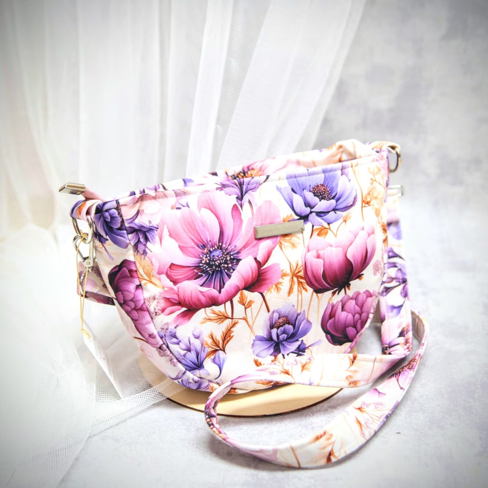 torebka moon w kwiaty