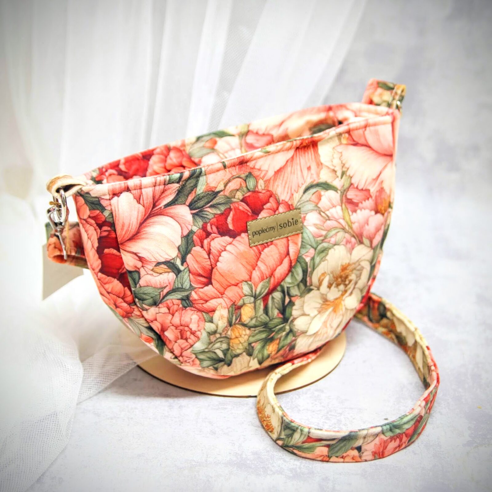 torebka moon w kwiaty