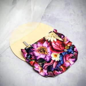 portfel kosmetyczka z falbanką