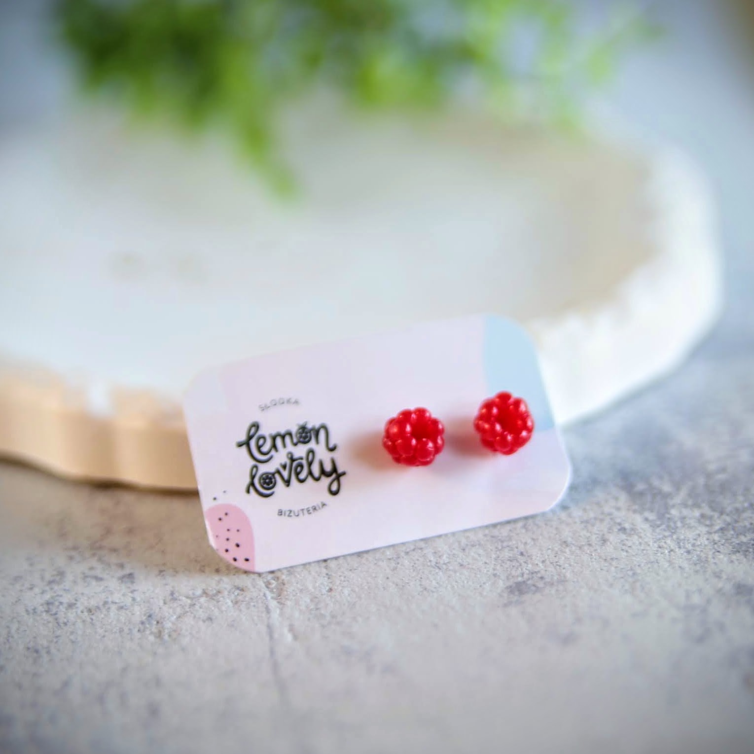 kolczyki lemon lovely