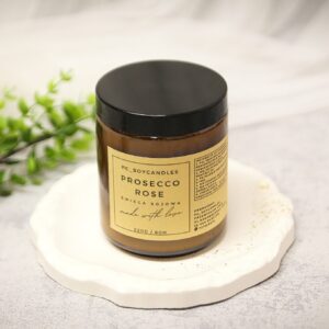 duża świeca sojowa