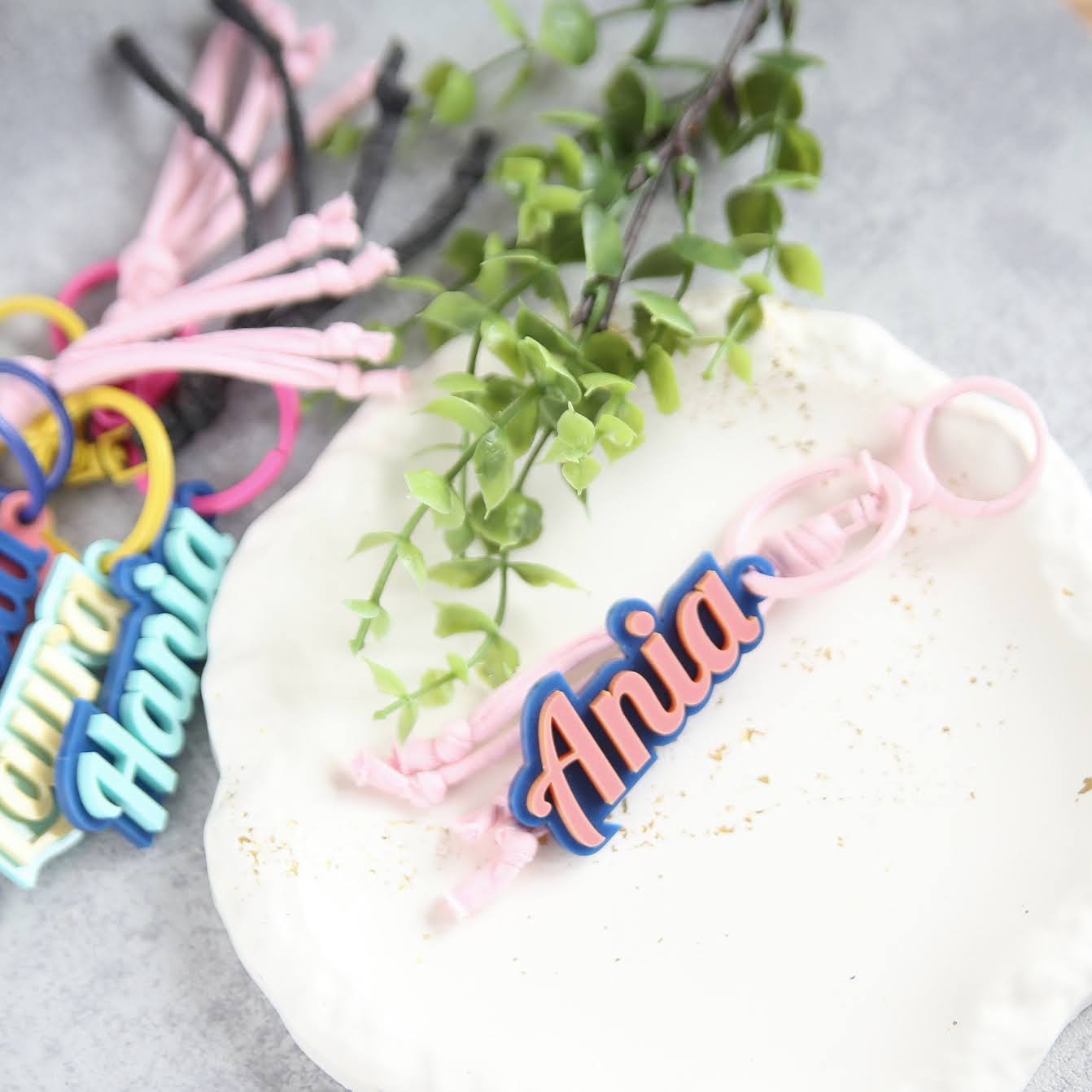 breloczek z imieniem