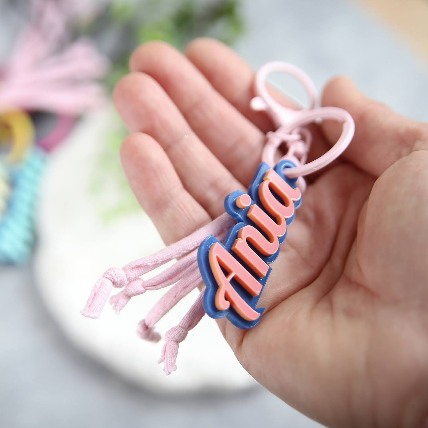 breloczek z imieniem