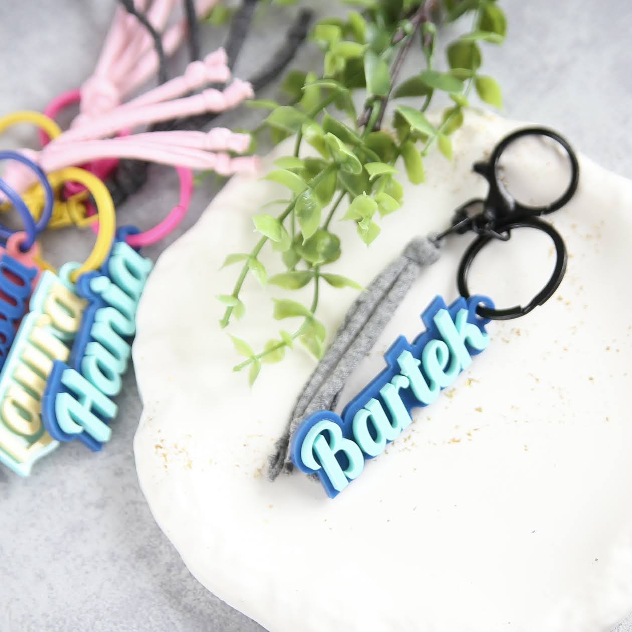 breloczek z imieniem