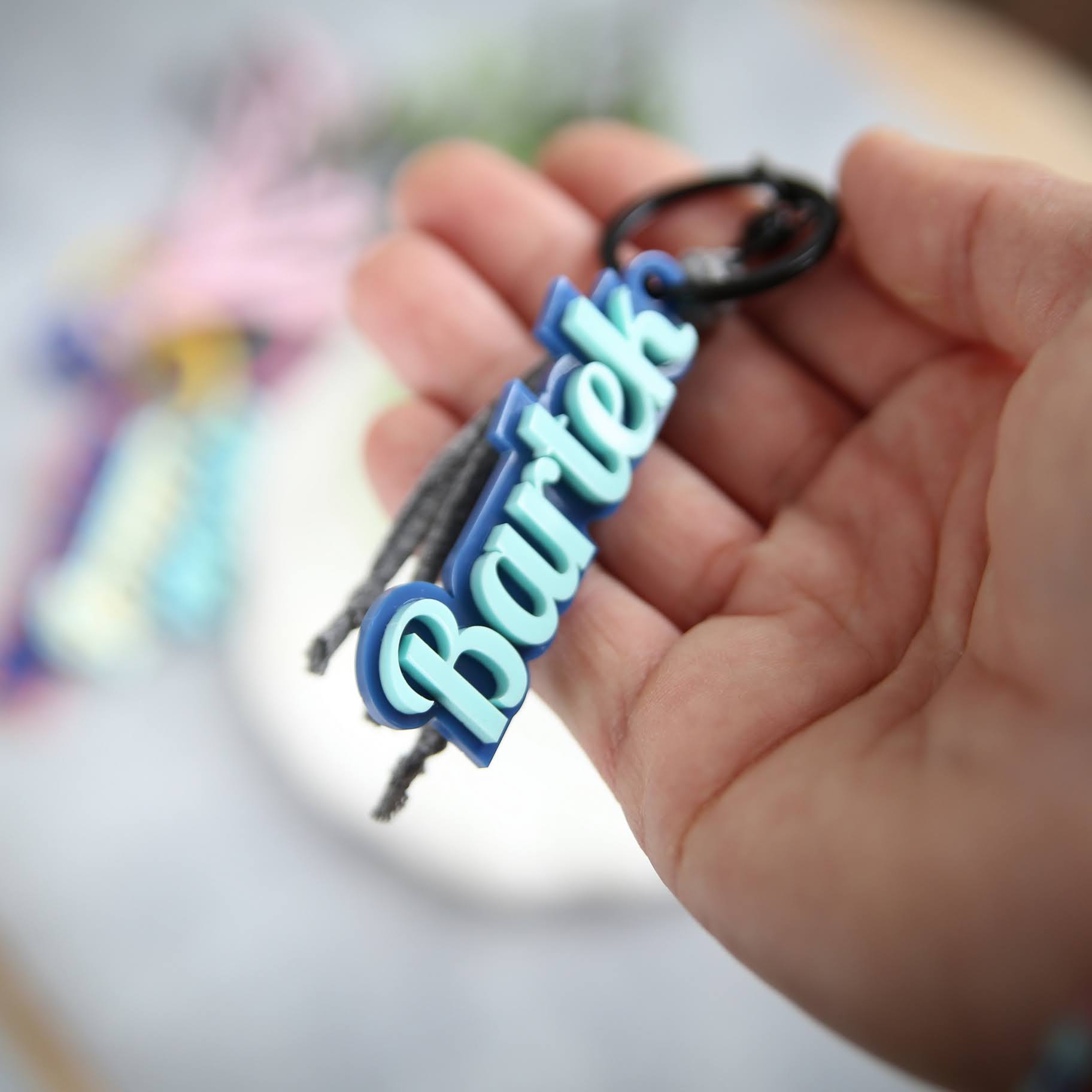 breloczek z imieniem