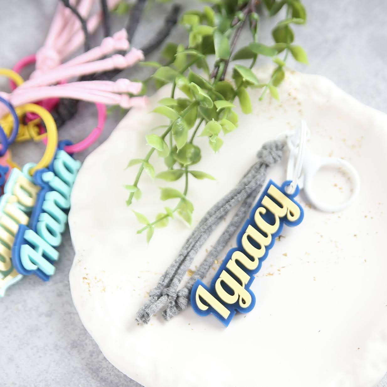 breloczek z imieniem