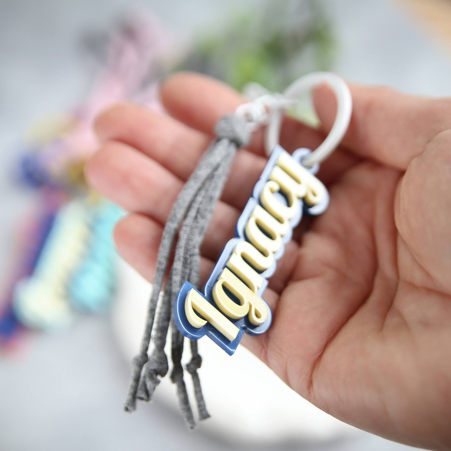 breloczek z imieniem