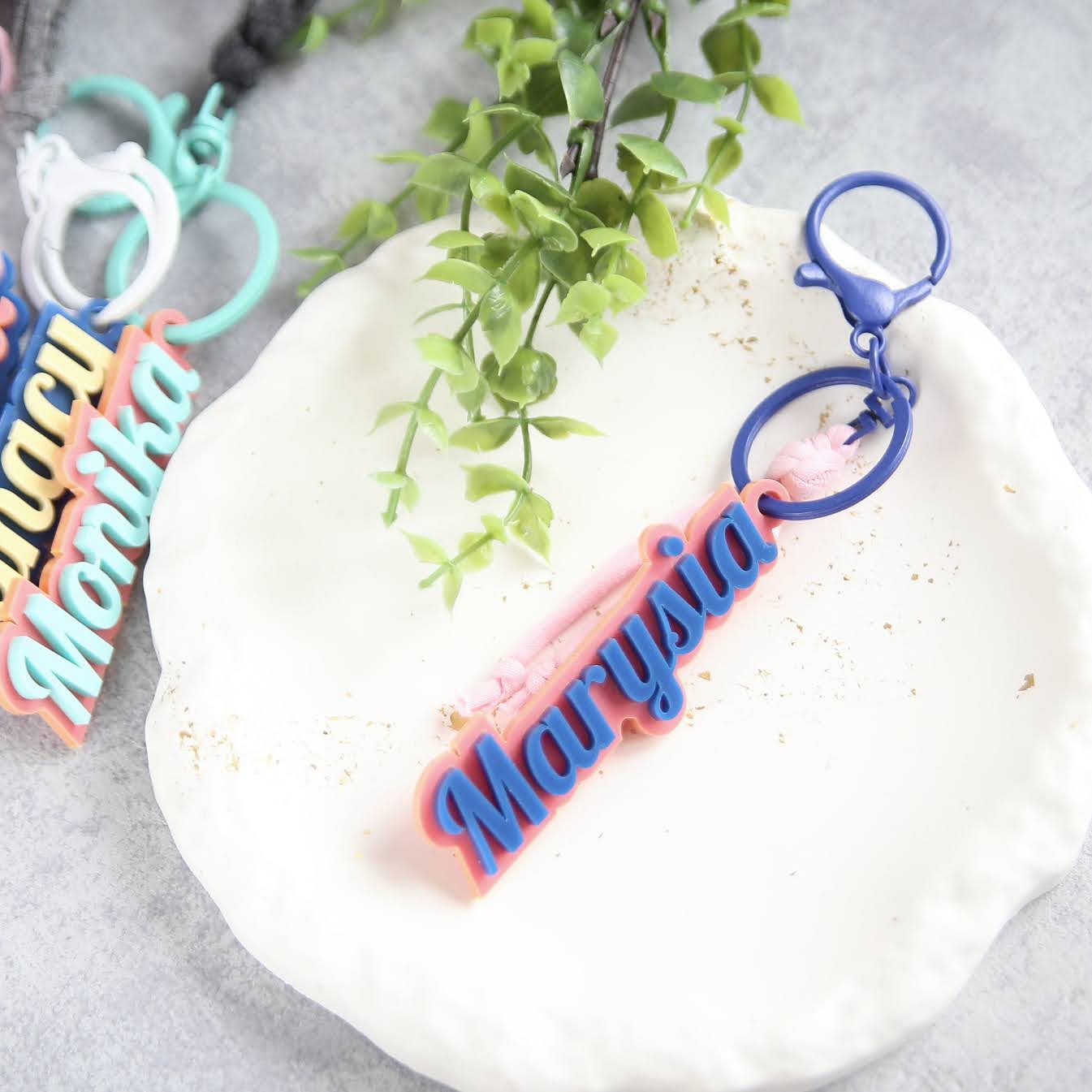 breloczek z imieniem