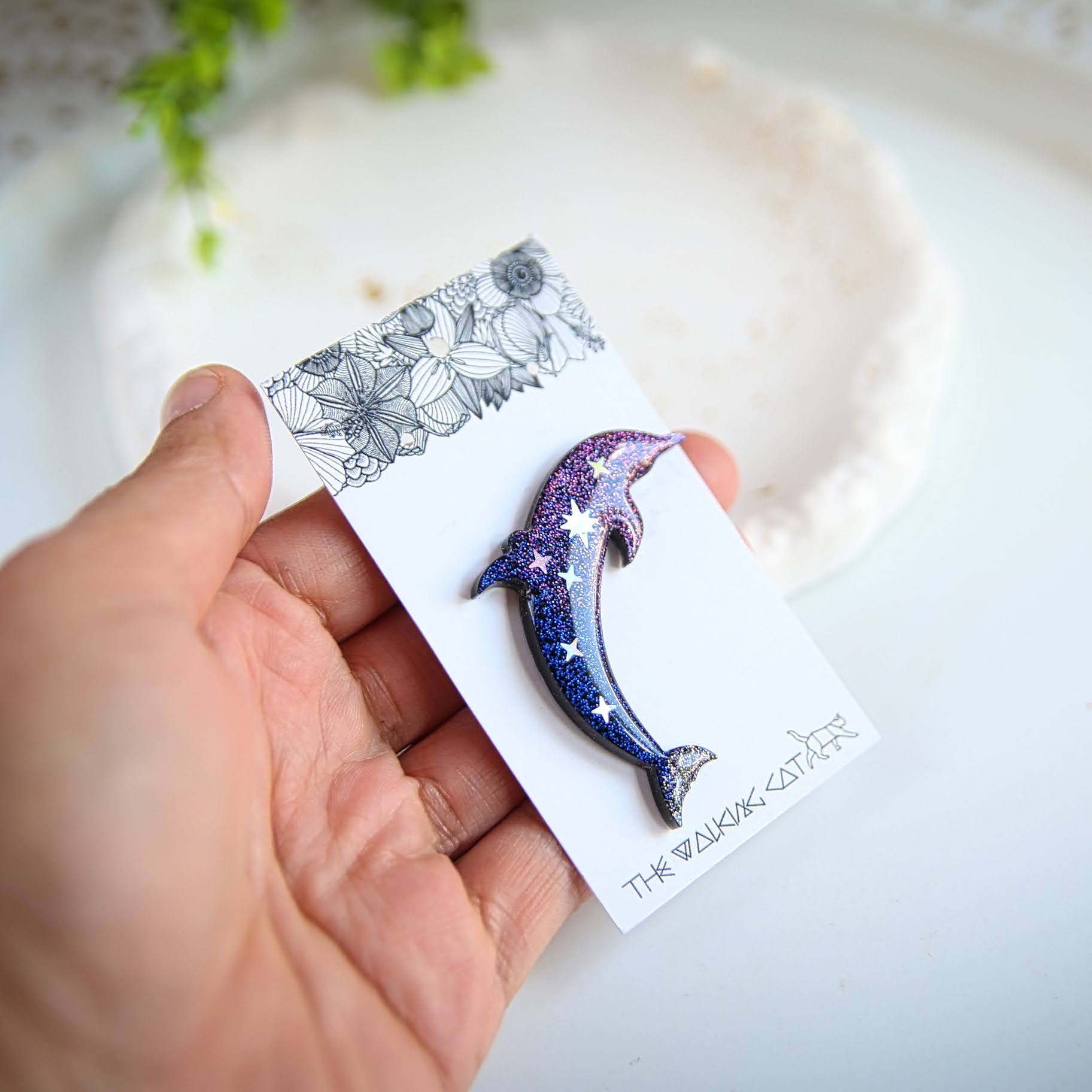 broszka z żywicy broszka z żywicy