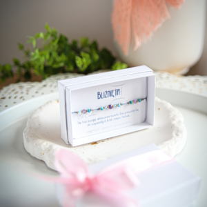 Znak Zodiaku BLIŹNIĘTA Bransoletka