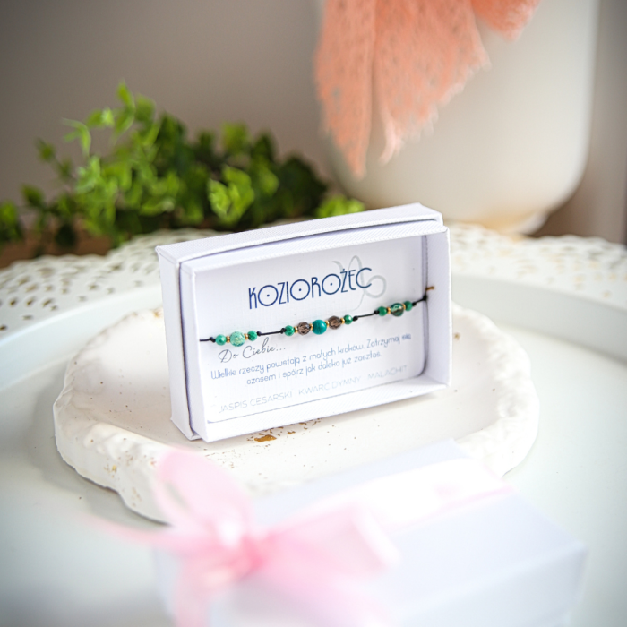 Znak Zodiaku KOZIOROŻEC Bransoletka